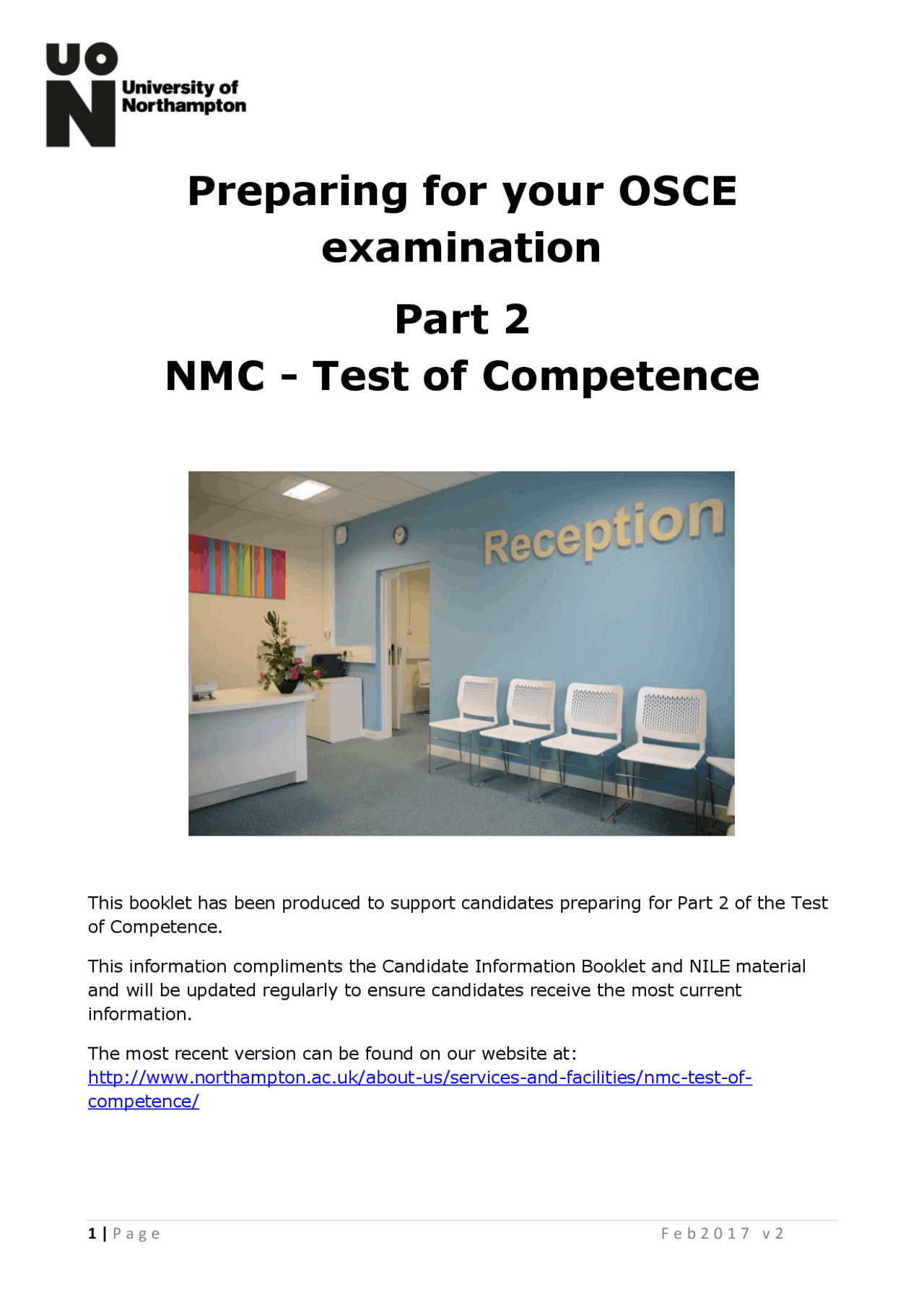 Preparing for your OSCE examination Part 2 NMC | Lecture notes Nursing ...