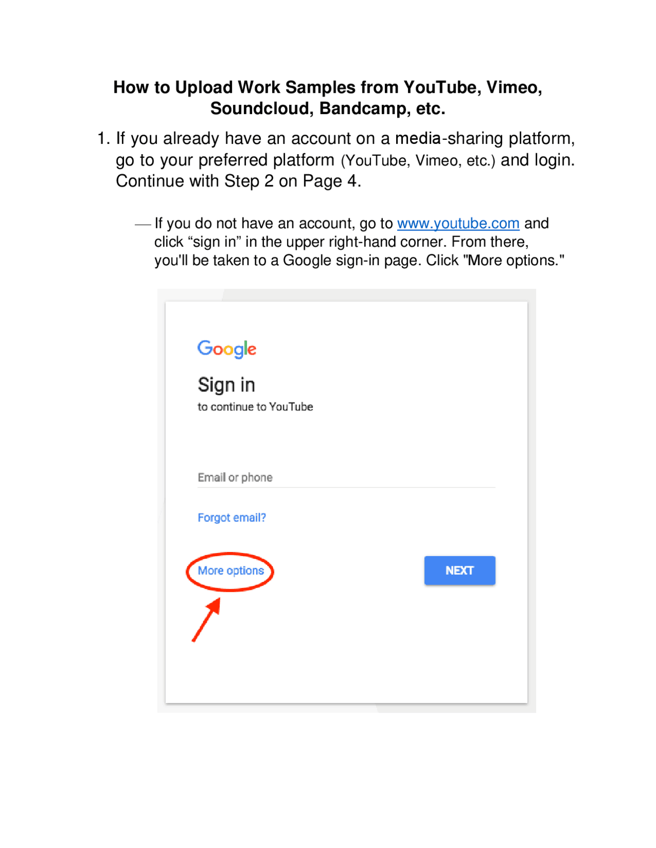 How to Upload Work Samples from YouTube, Vimeo | Schemes and Mind Maps ...