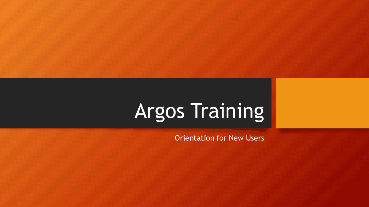 Argos Training Study notes School management&administration Docsity