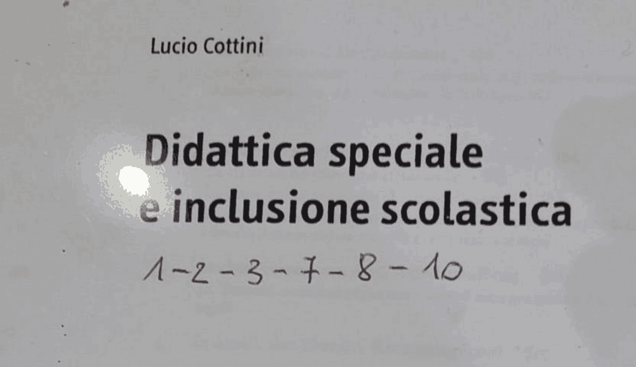 Didattica Speciale E Inclusione Scolastica Cottini Pdf Gratis