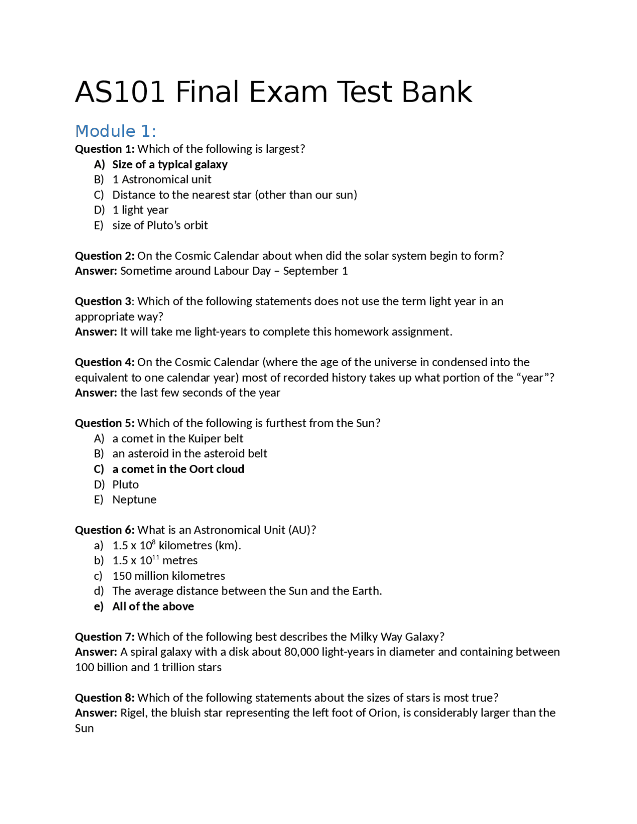 AS101 Final Exam Test Bank Compiled 2 Wilfrid Laurier University as101-final-exam-test-bank-compiled-2-wilfrid-laurier-university