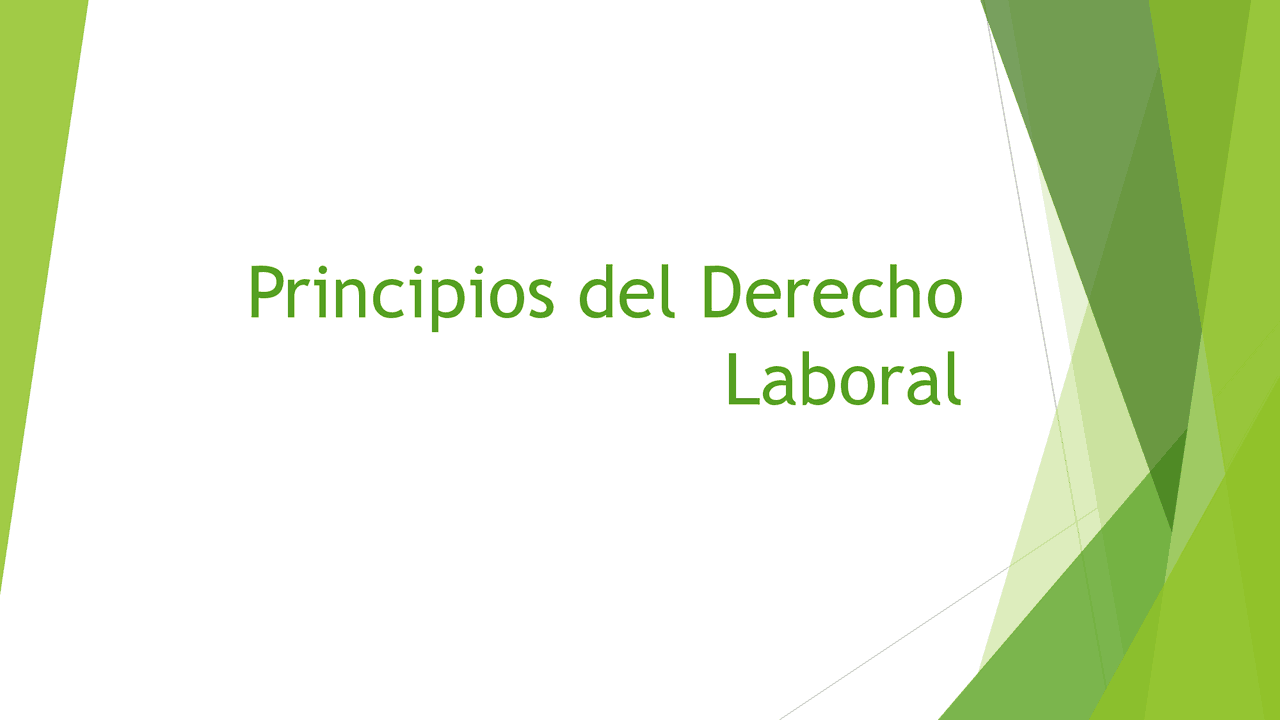 Principios del Derecho Laboral | Esquemas y mapas conceptuales de ...