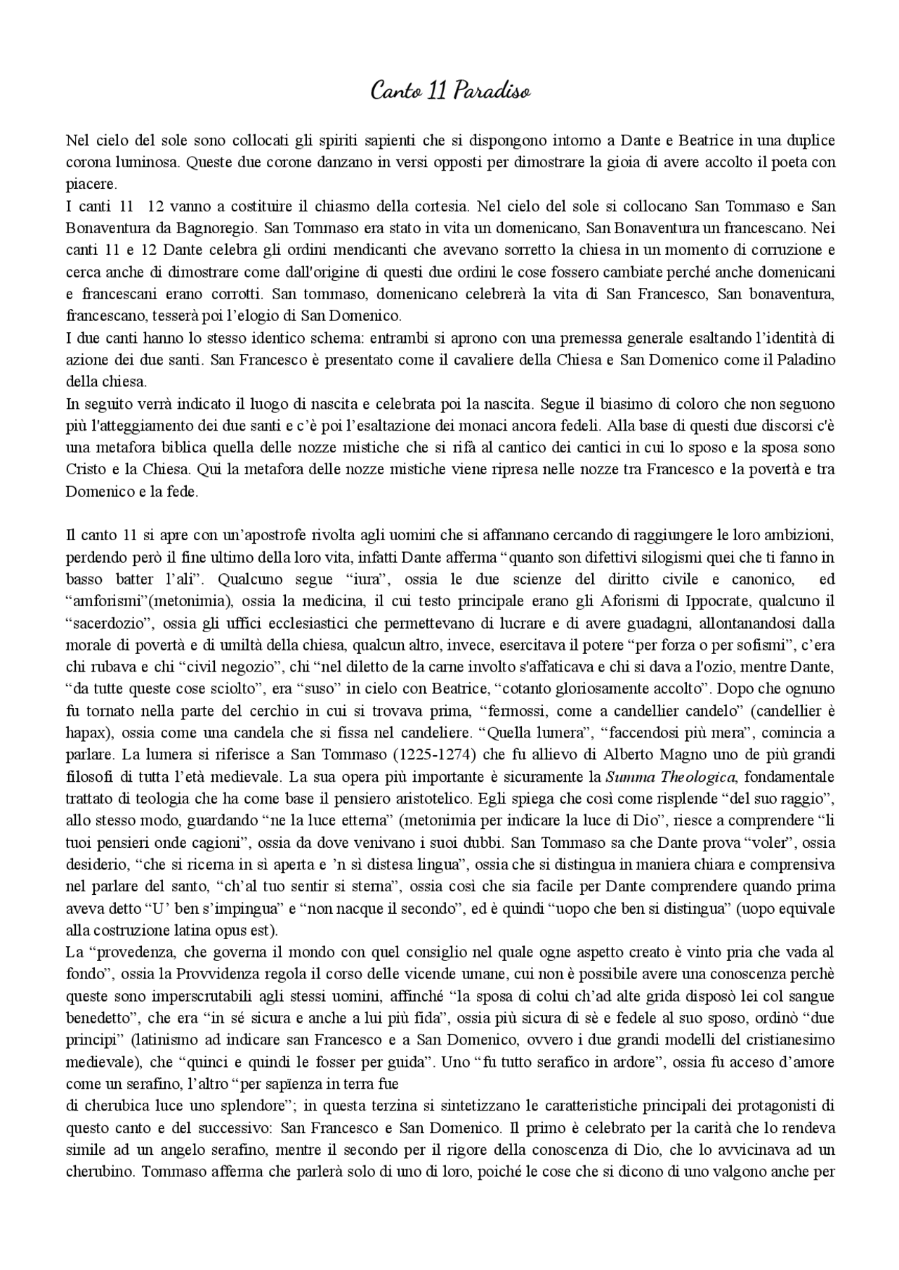 Paradiclo What Is Included In Each Canto Of Paradiso? – UTXHF