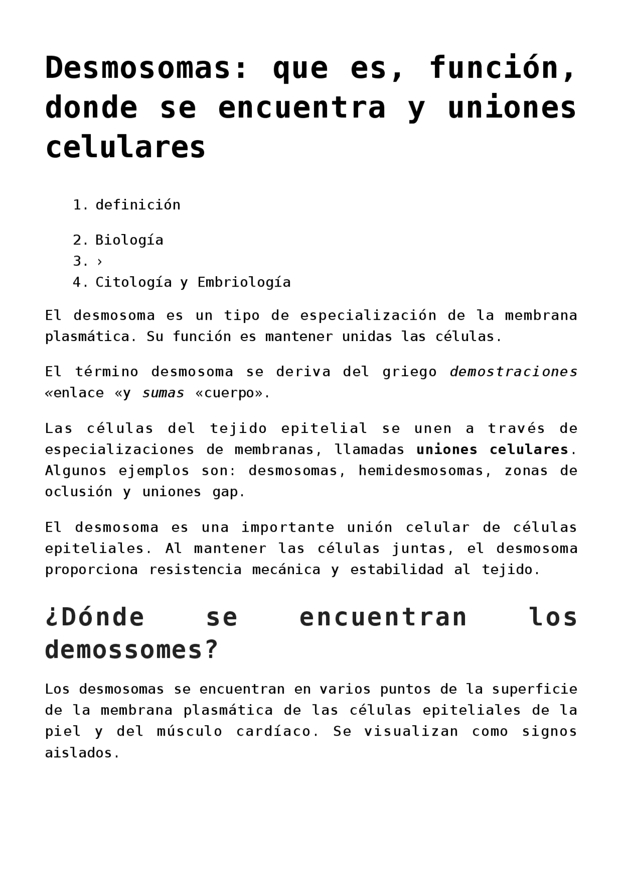 desmosomas vs hemidesmosomas