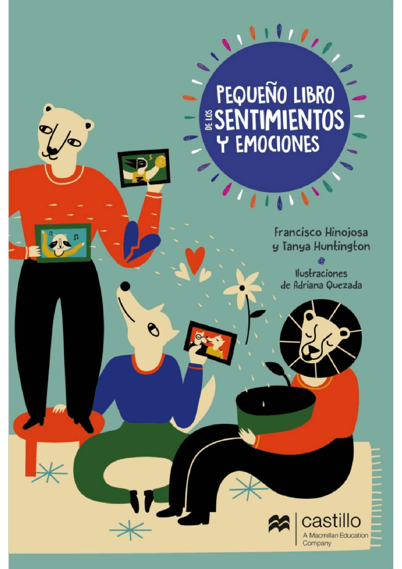 El libro de sentimientos y emociones de español. | Diapositivas de ...