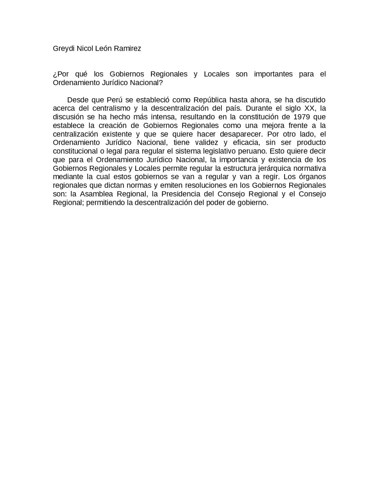 La importancia de los Gobiernos Regionales y Locales en el Ordenamiento ...