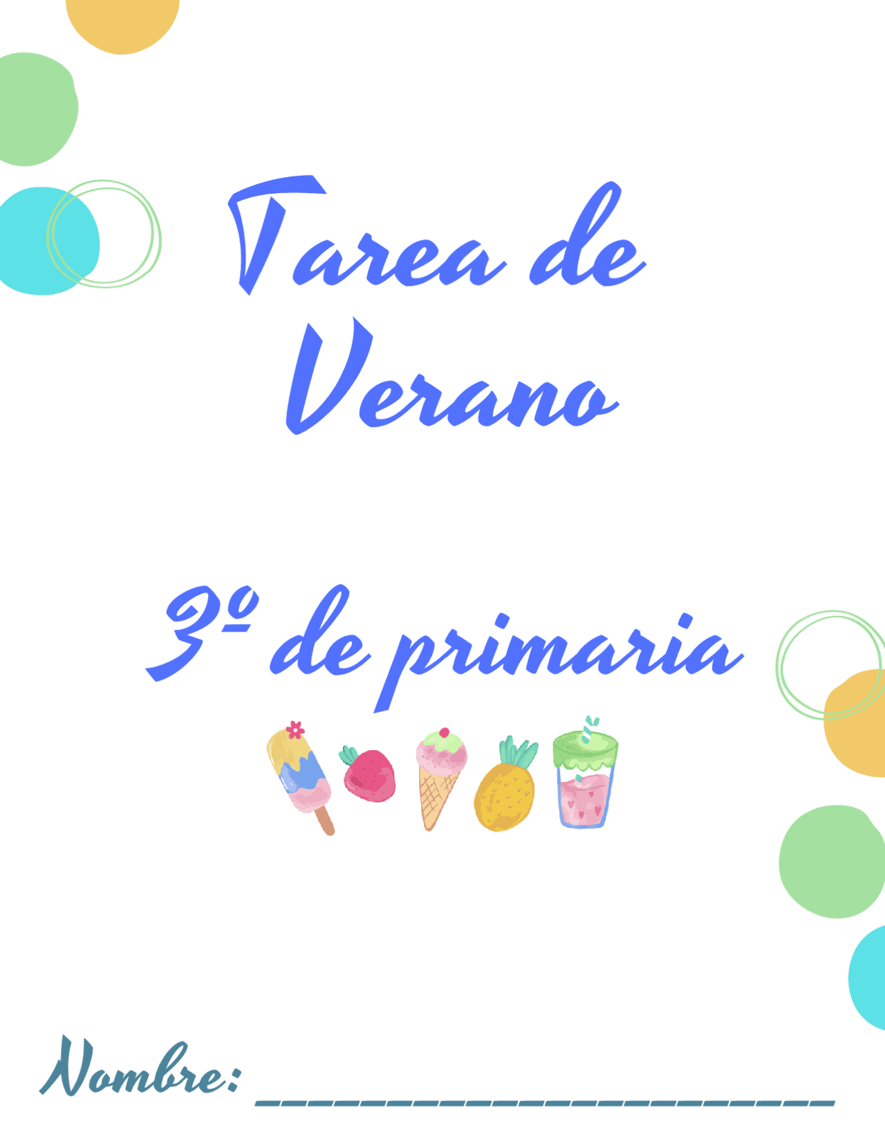Cuaderno de Verano 3 Educación Primaria | Ejercicios de Lengua y ...