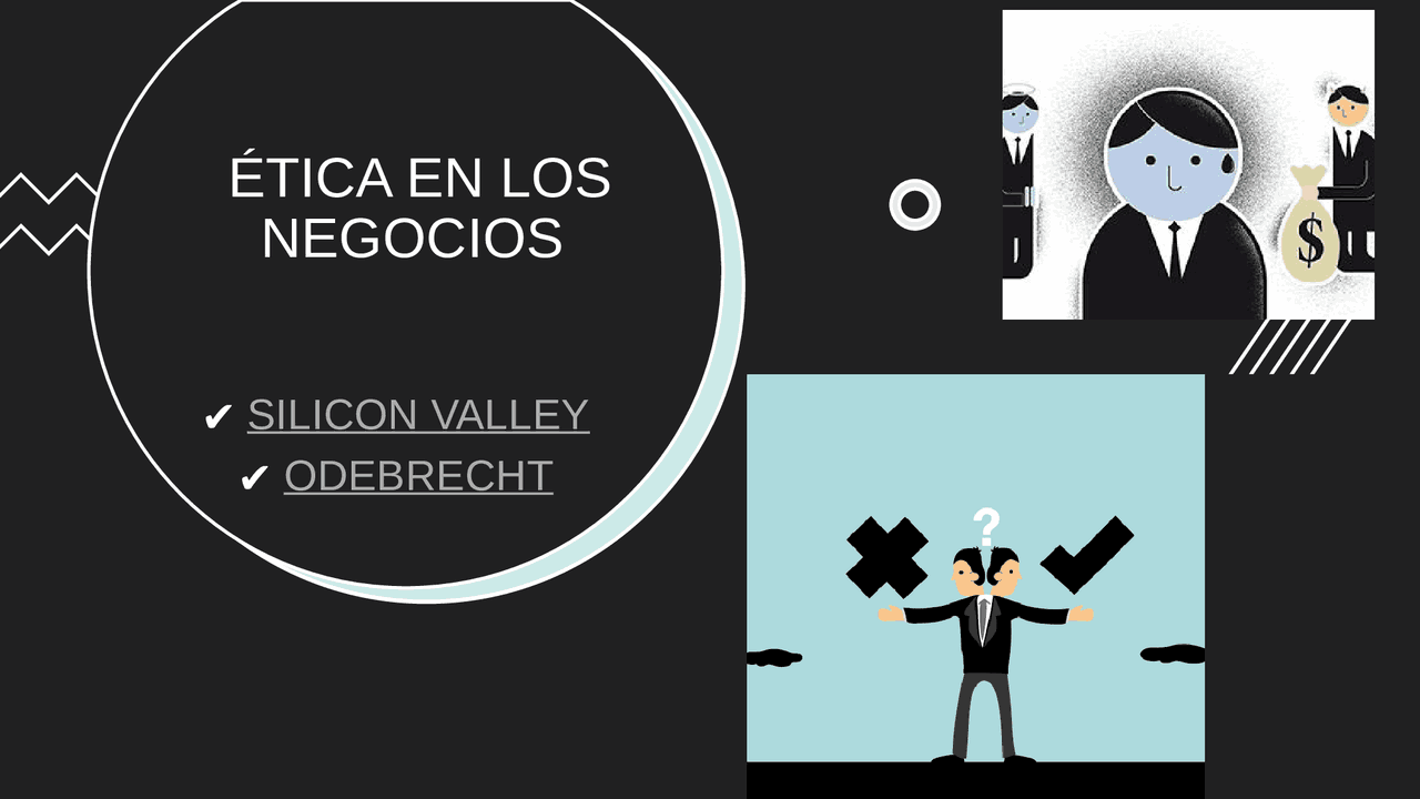 ética en los negocios, casos de estudio y reflexión | Diapositivas de