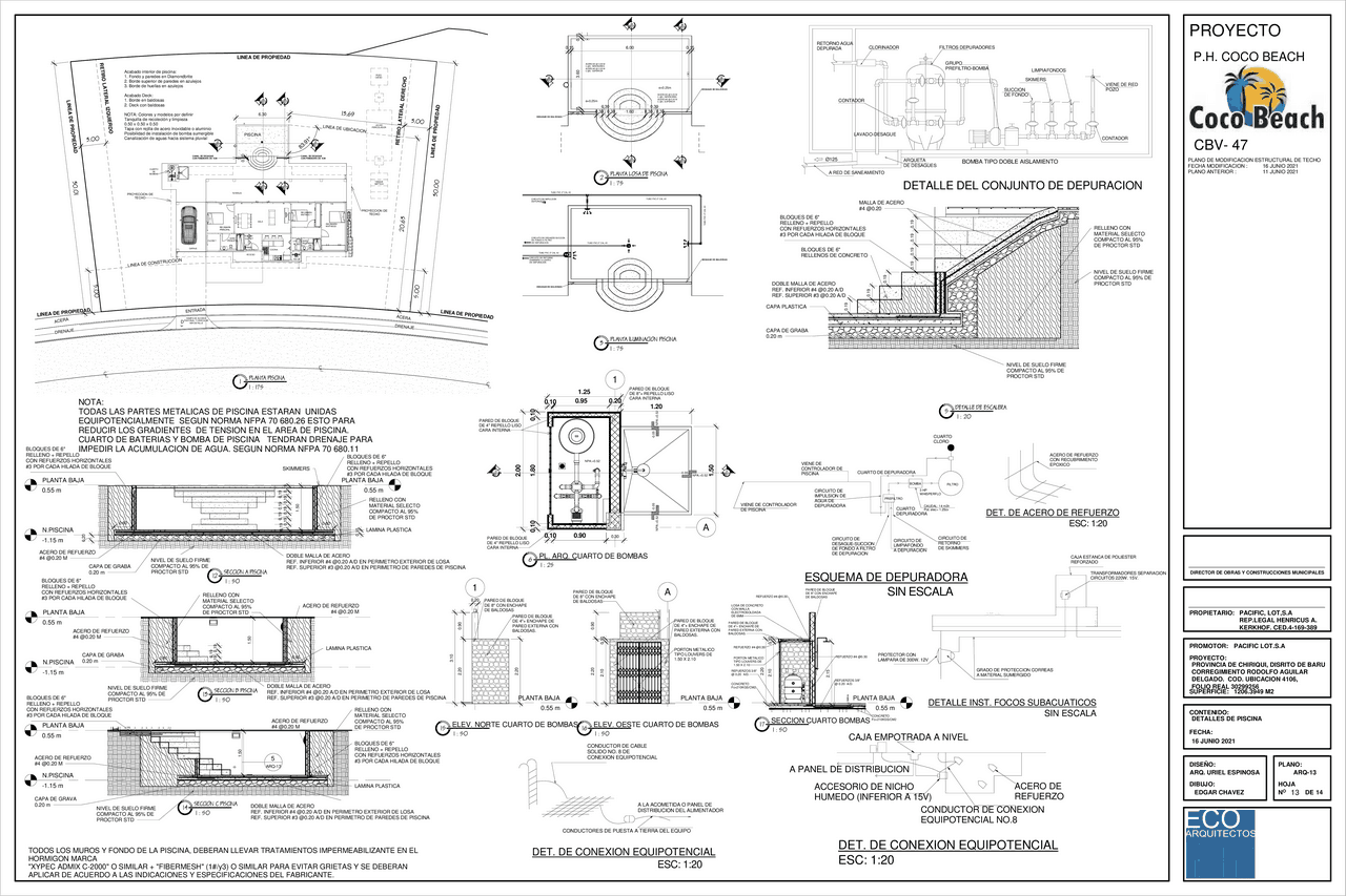 Diseño y detalles de piscina | Guías, Proyectos, Investigaciones de ...