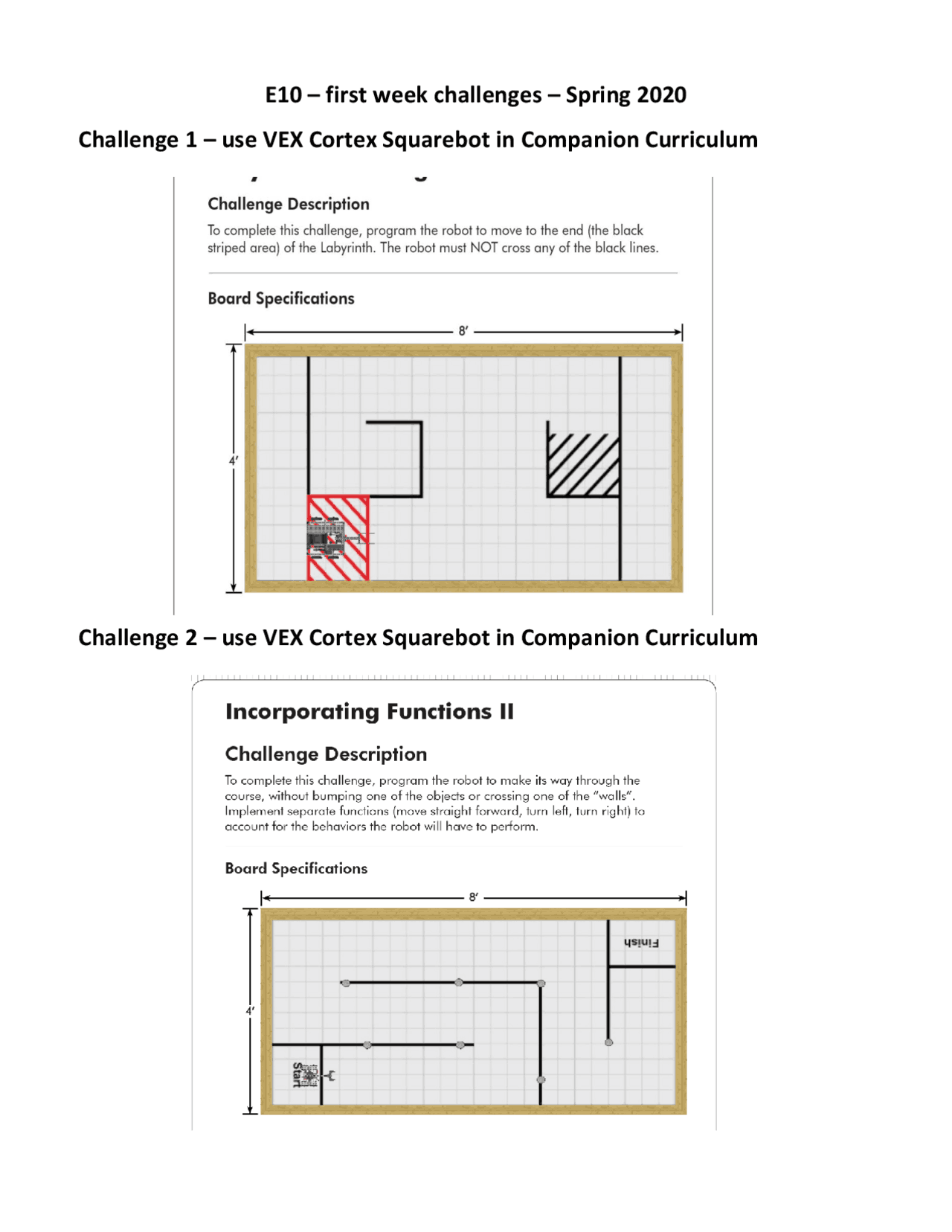 Virtual Robot Assignment | Assignments Engineering | Docsity