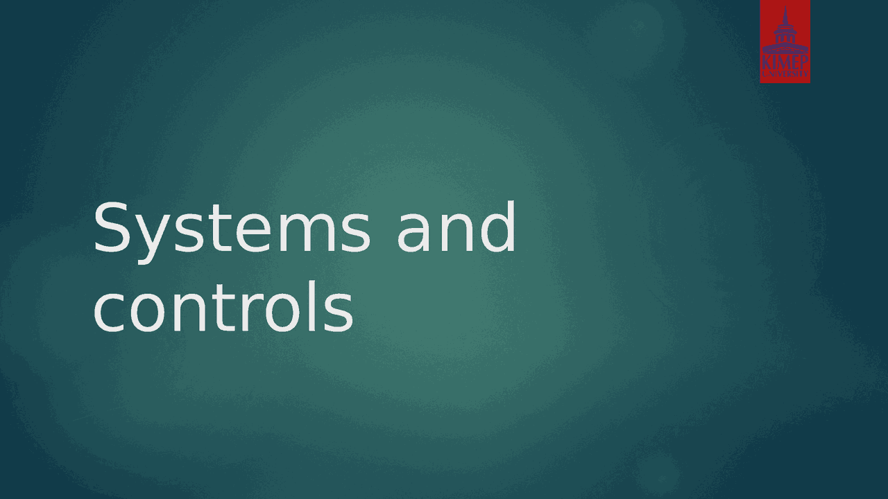 Systems and controls in audit | Руководство, Проектов, Исследование ...