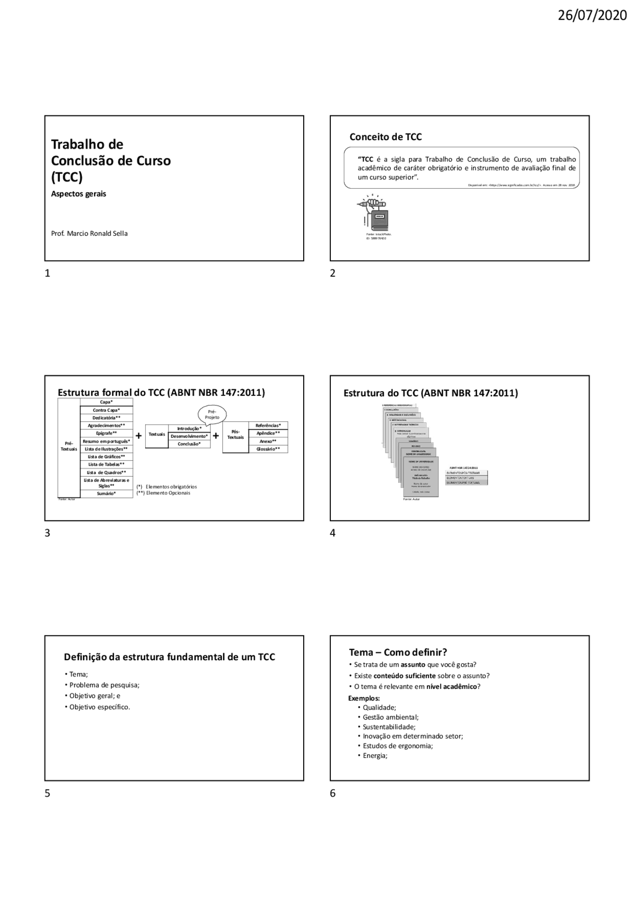 Associação Brasileira de Normas Técnicas Manuais, Projetos, Pesquisas