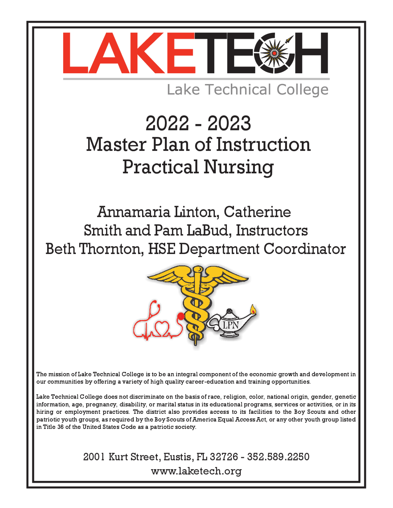 Practical-Nursing-MPI-2022-2023-072622.pdf | Exams Health sciences | Docsity