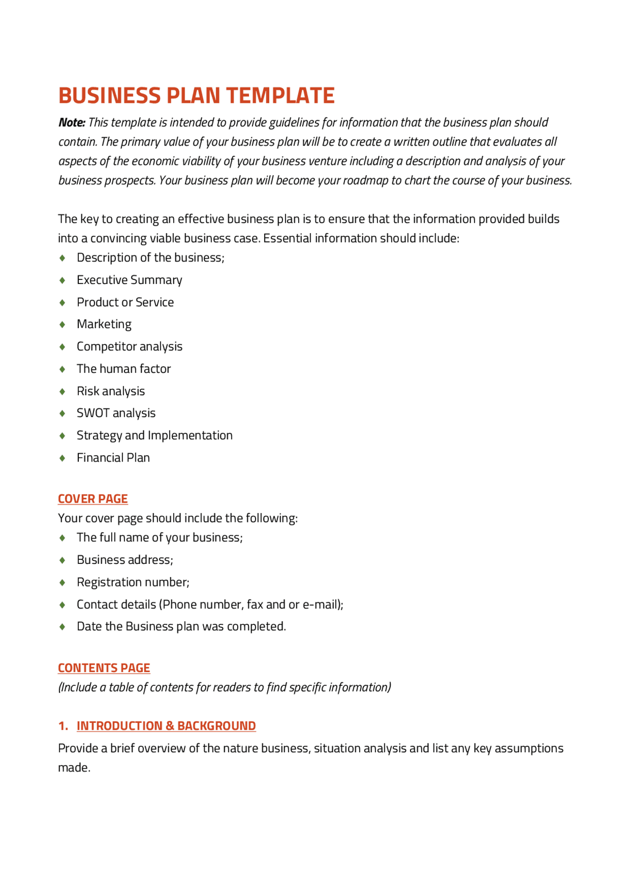 BUSINESS NOTES GRADE 10 TERM 1 | Study notes Business | Docsity