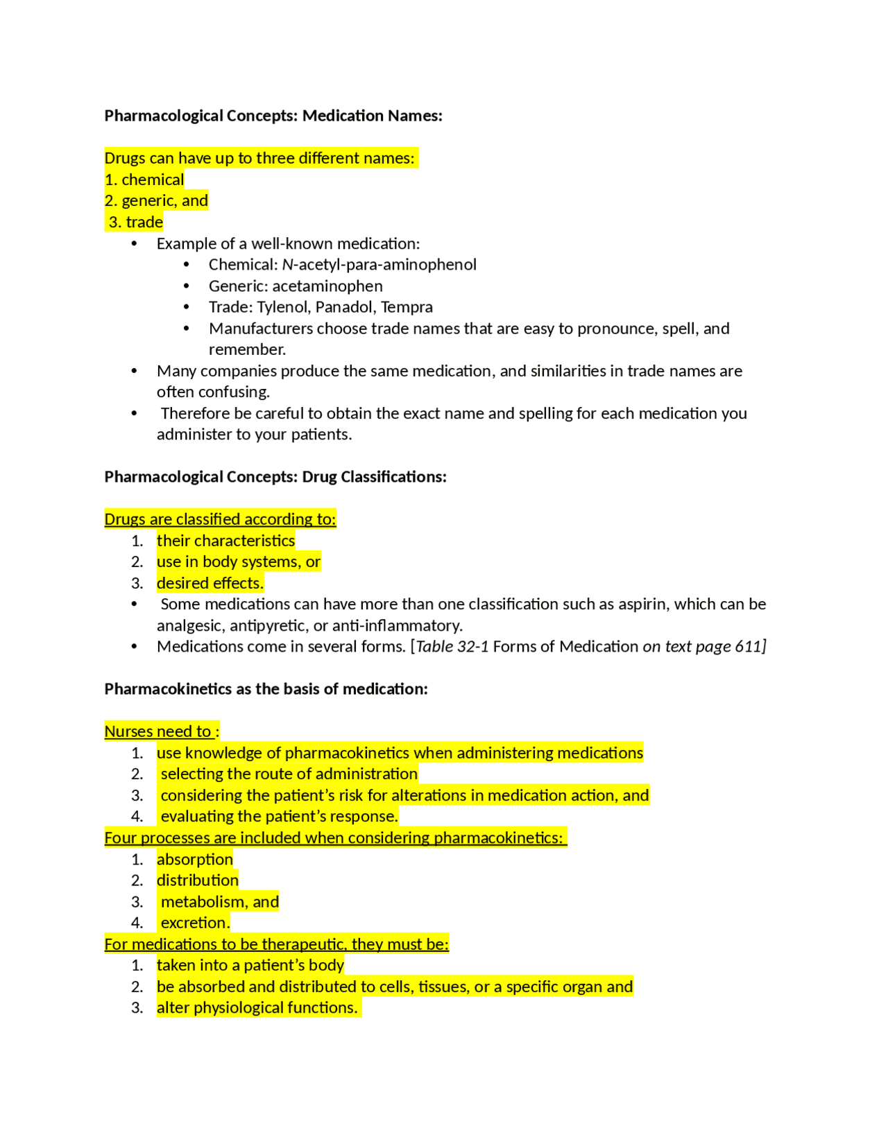 NR 224 Ch 32 - Medication Administration Chamberlain College of Nursing ...