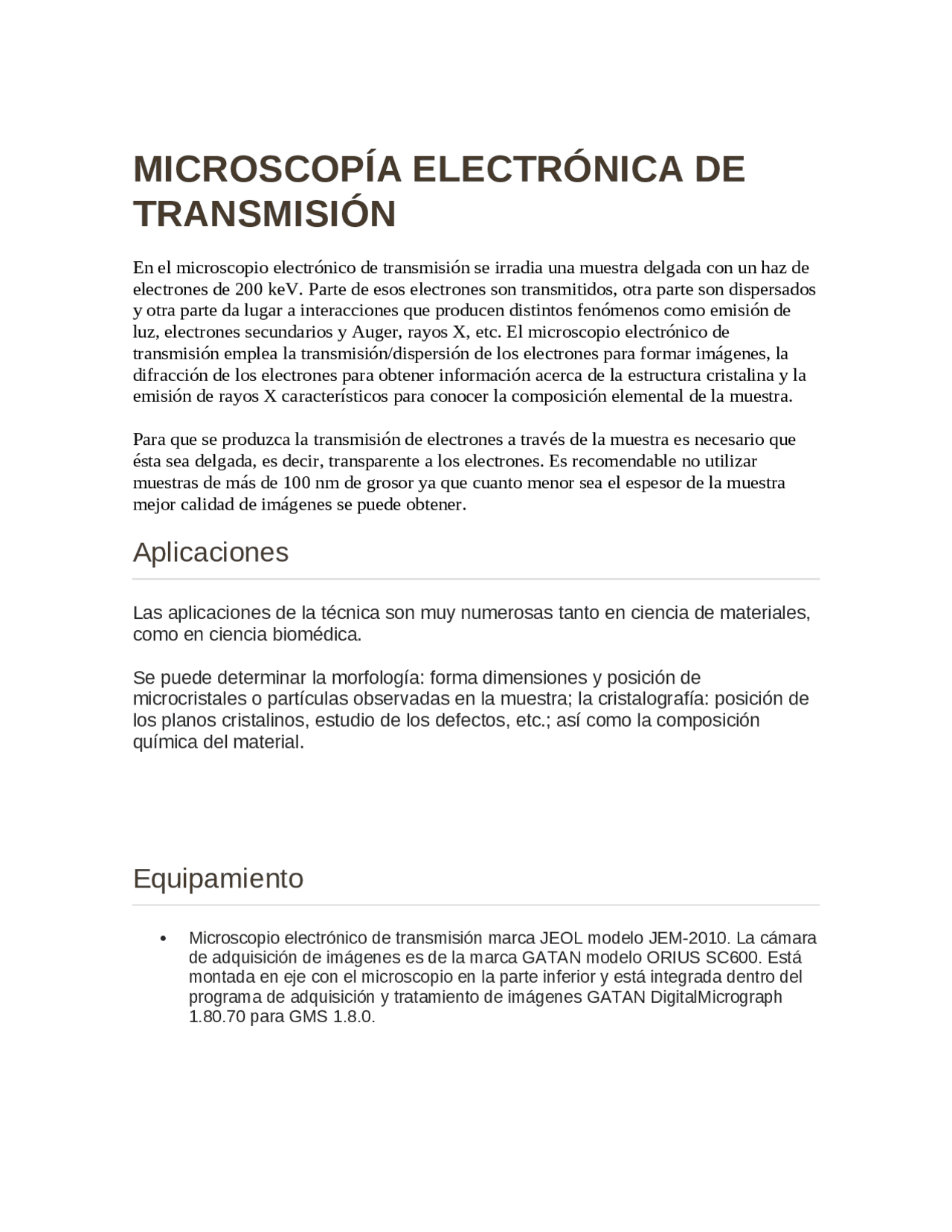 Microscopio Electronico Apuntes De Citología E Histología Vegetal Y