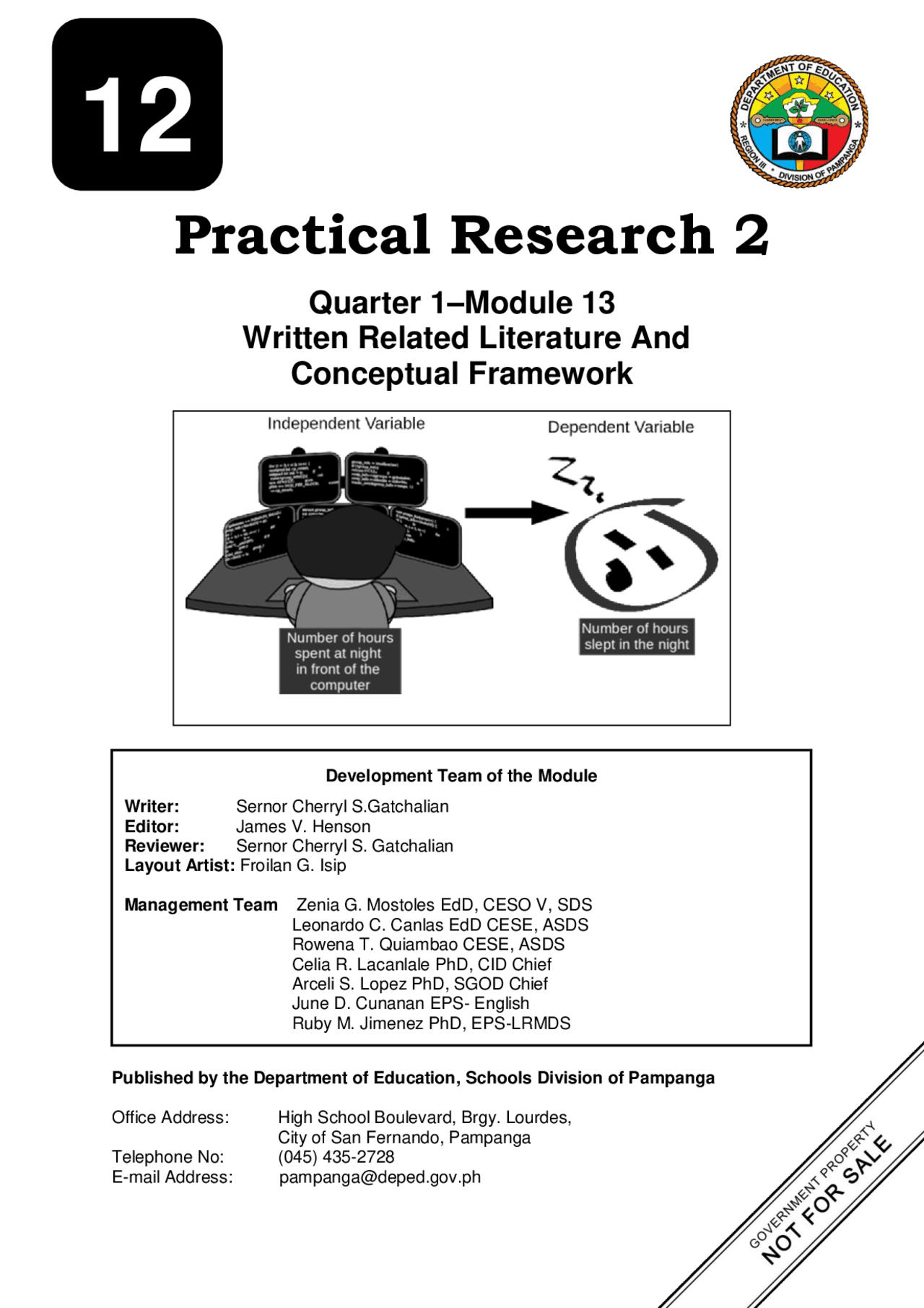 Practical research 2, quarter 2 module | Lecture notes English | Docsity