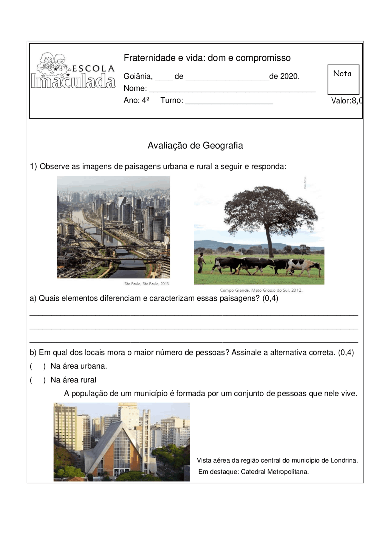 Avaliação-de-Geografia-4º-ano-27-08.pdf | Notas de estudo Geografia ...