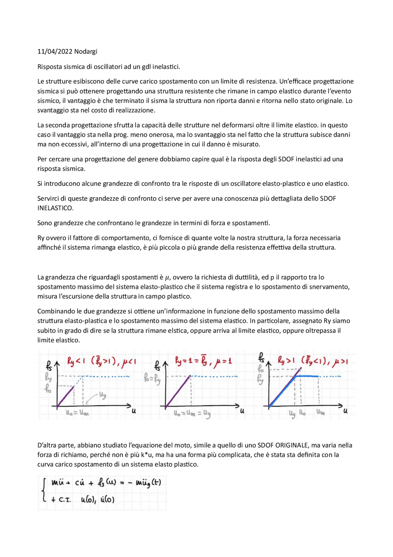 Teoria delle strutture Appunti di Meccanica Computazionale delle