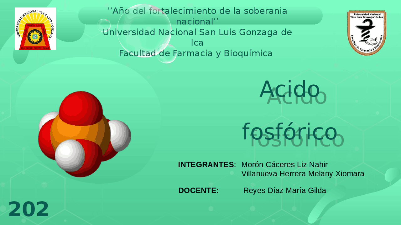 Acido fosforico resumen Apuntes de Química Docsity Acido fosforico resumen Apuntes de Química Docsity