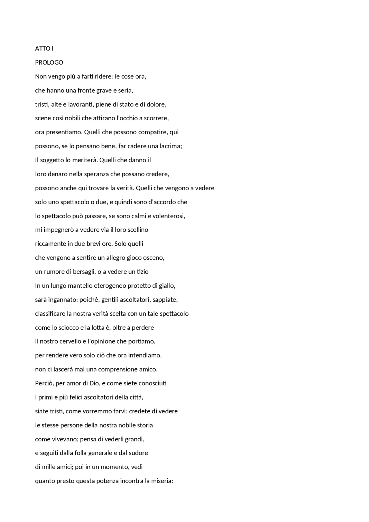 Traduzione amatoriale di enrico viii di shakespeare Traduzioni di