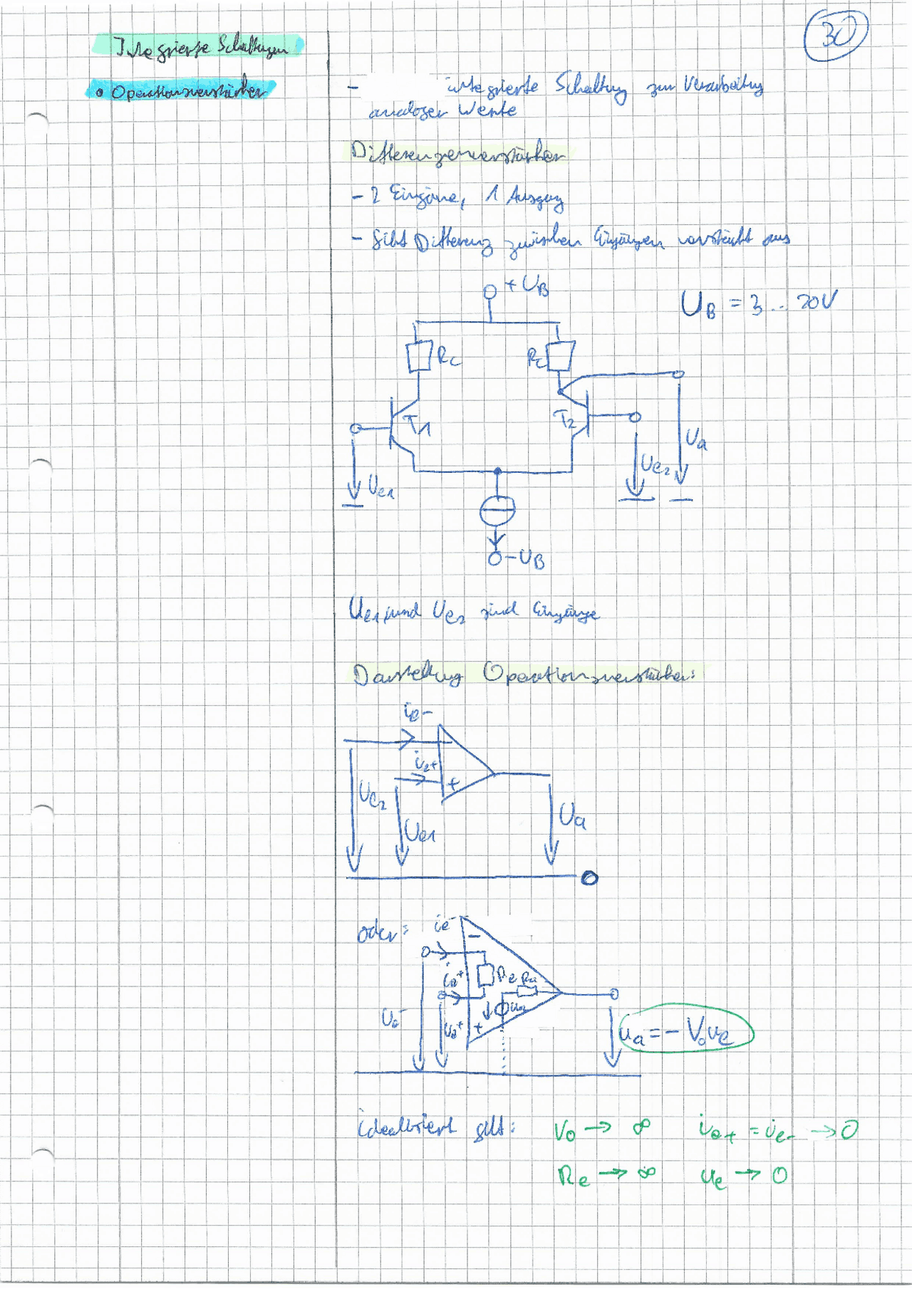Elektrotechnik zusammenfassung Mitschriften Elektrotechnik Docsity