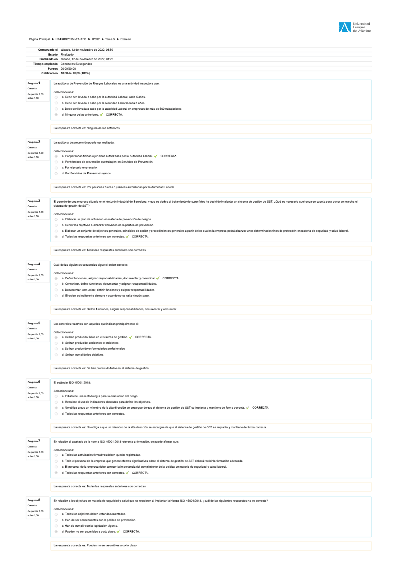 EVALUACION DE SISTEMAS INTEGRADOS DE GESTION | Ejercicios de Tecnología ...