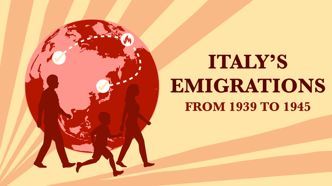 Italy’s emigration from 1939 to 1945 | Schemi e mappe concettuali di ...