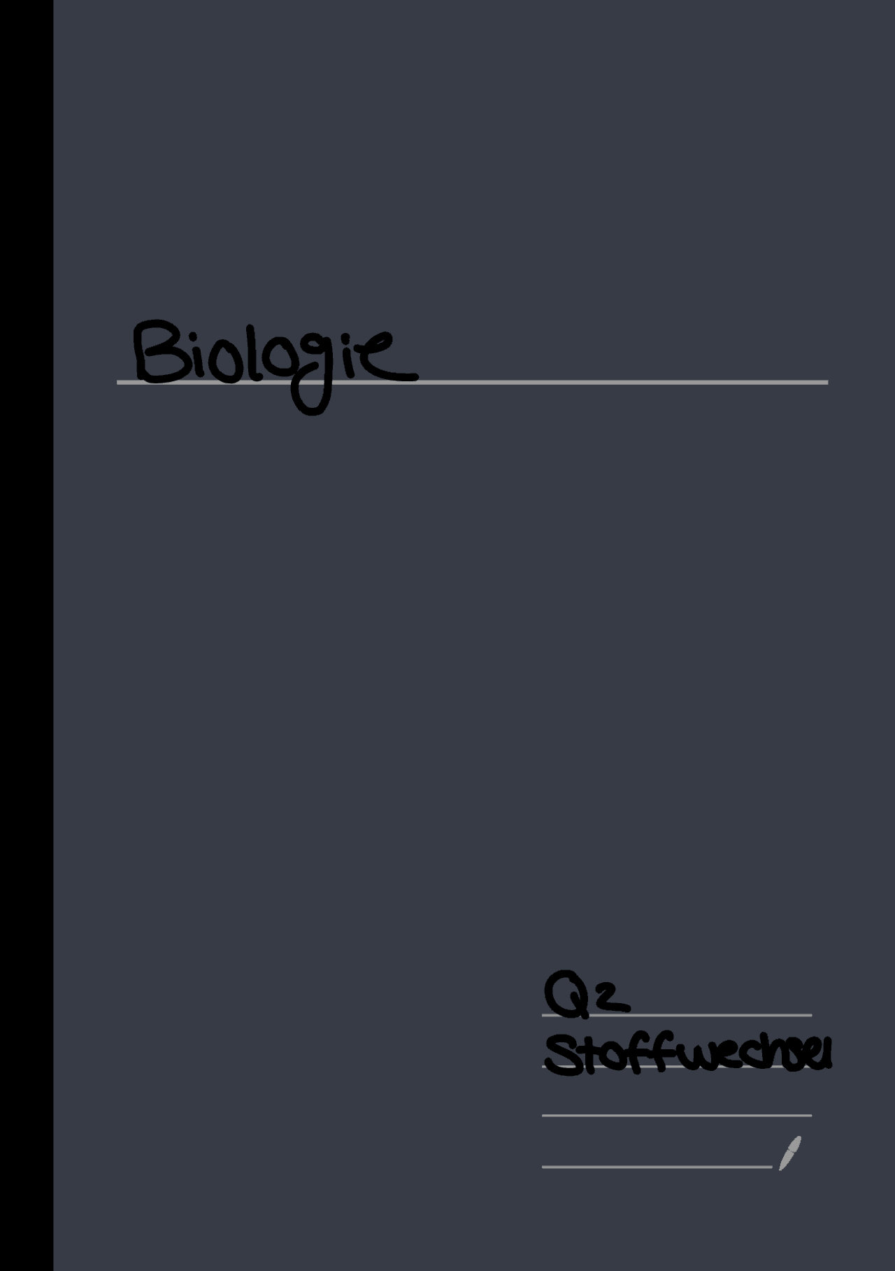 Komplette Stoffwechsel Zusammenfassung nach dem Abitur Erlass 2022 Abiturprüfungen Biologie