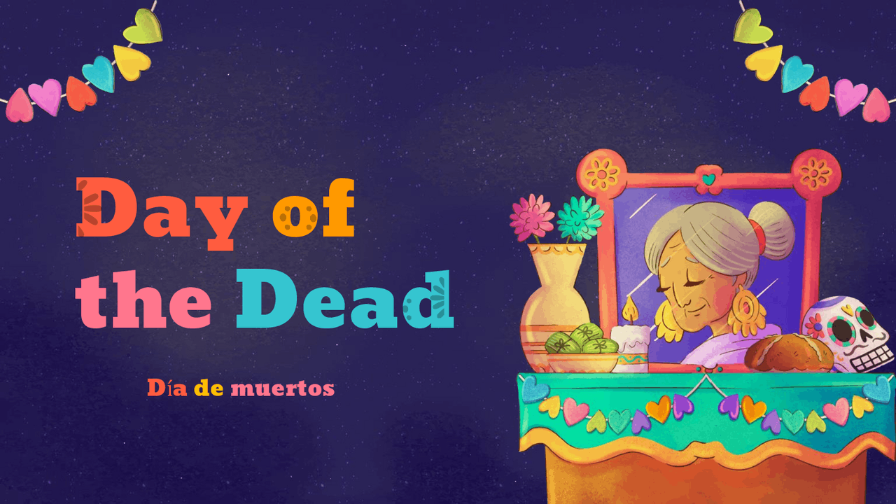 Día de muertos................ | Diapositivas de Inglés | Docsity