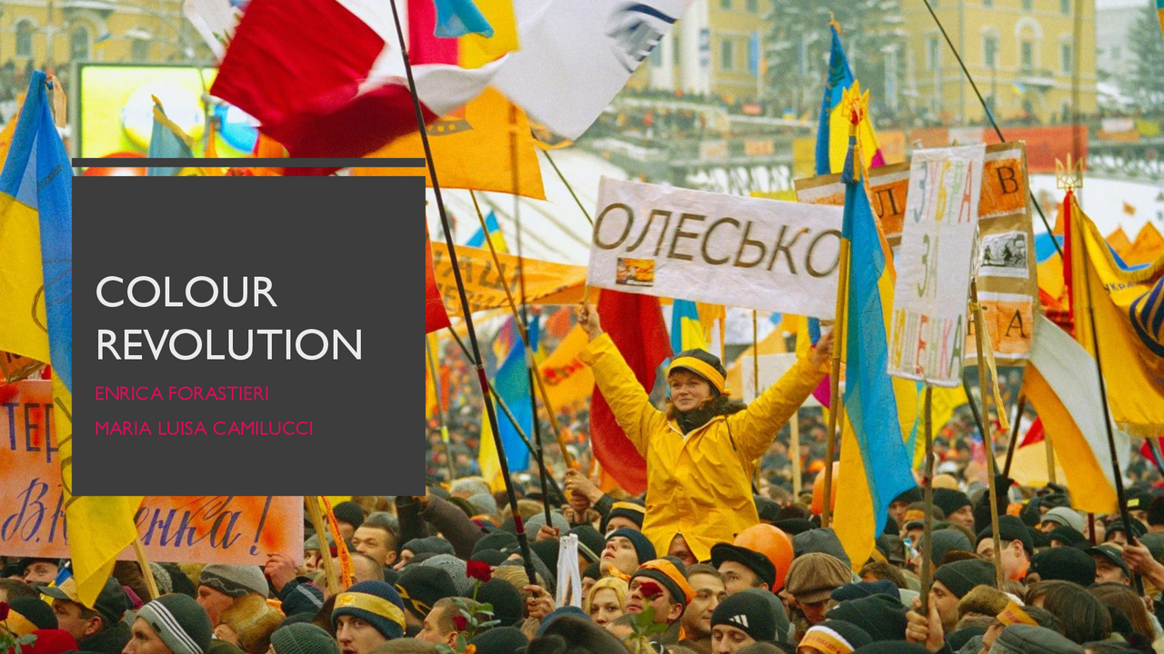 Color Revolutions Explained Colour revolution in Ukraine and in the world | Slide di Inglese ...