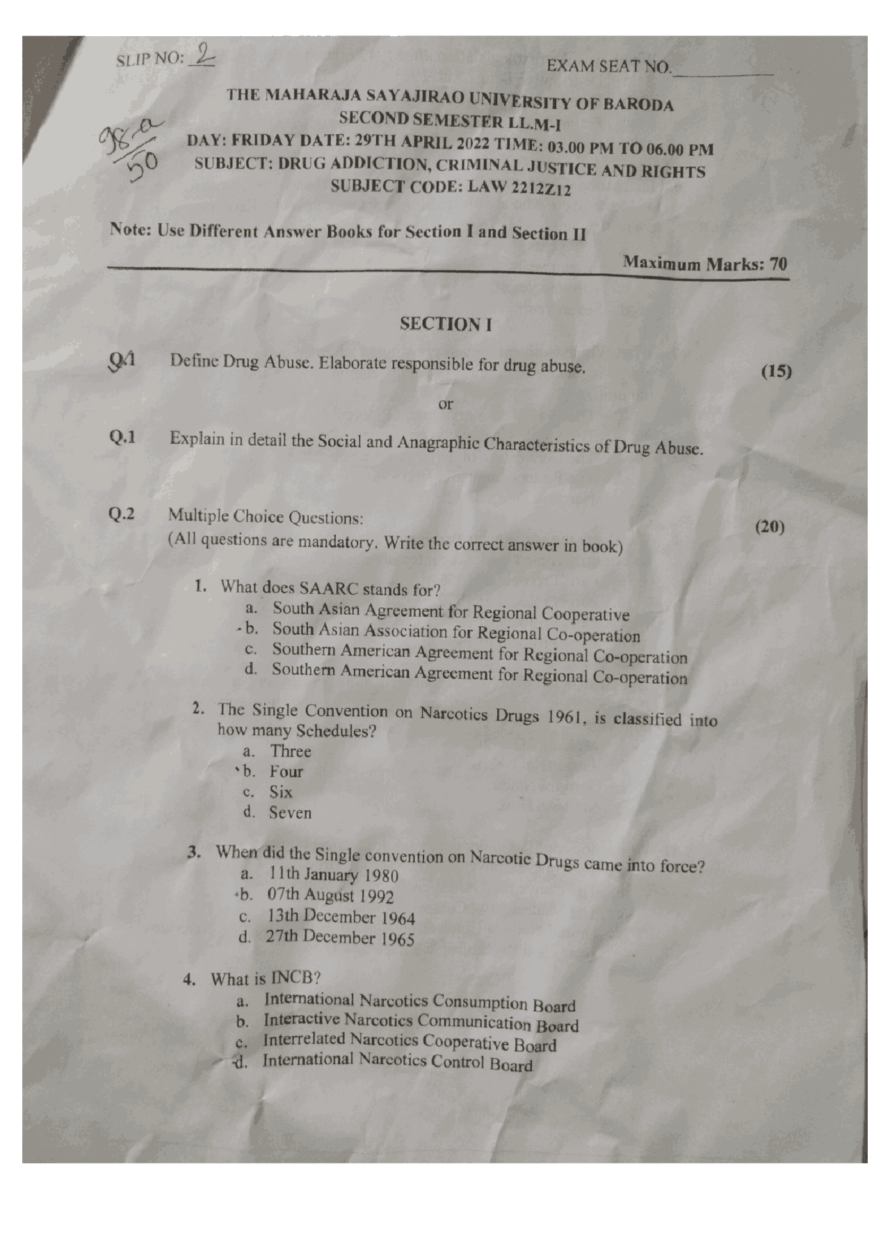 Drug addiction and human rights | Assignments Law | Docsity