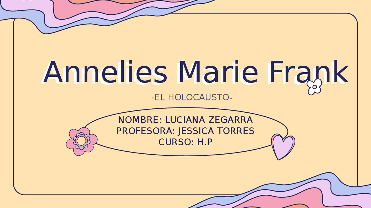 Resumen en diapositivas del diario de Ana Frank | Diapositivas de