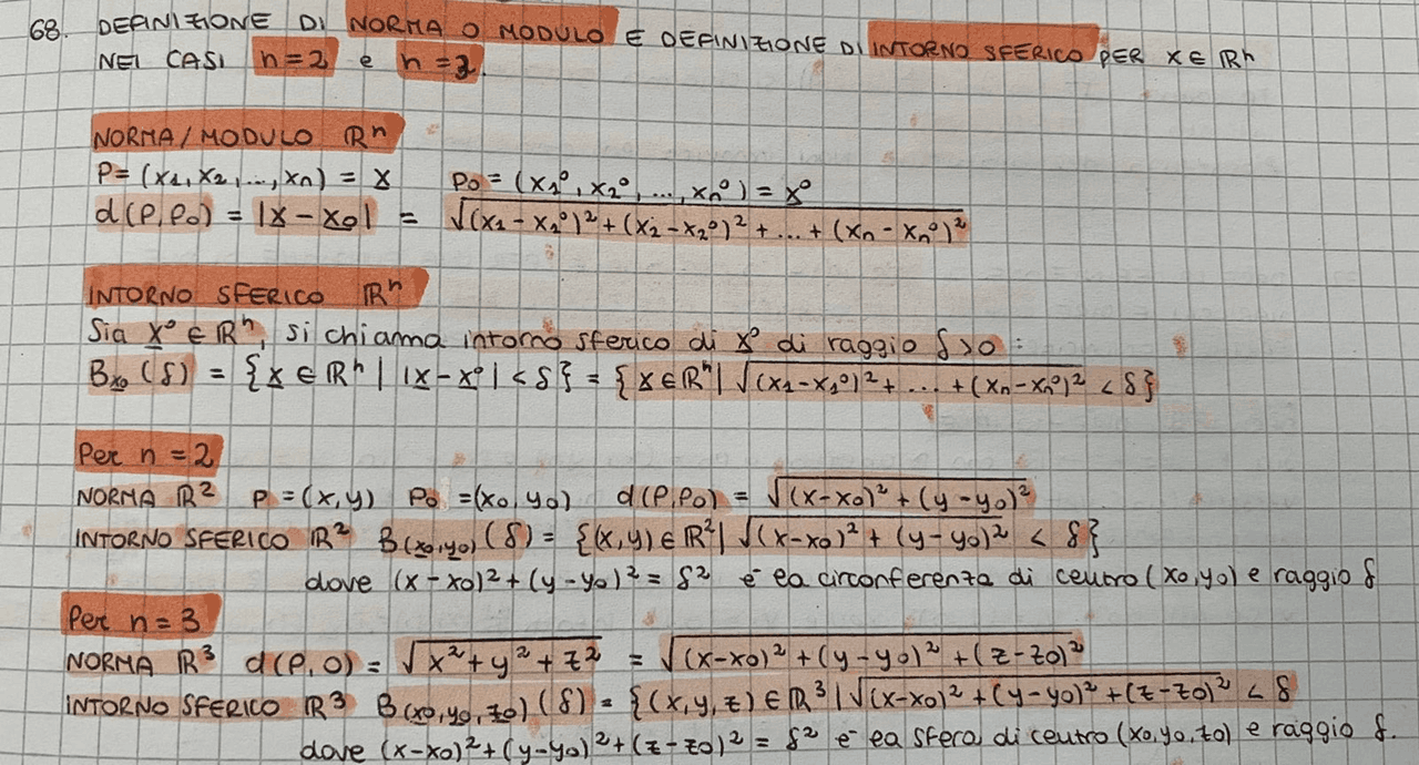 Cose importanti per superare ANALISI 1 | Dispense di Analisi Matematica