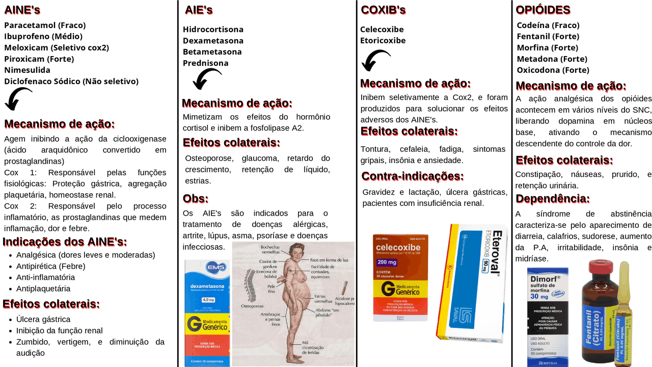 AINEs (anti inflamatório não esteroidal) Esquemas Farmacologia Docsity AINEs (anti inflamatório não esteroidal) Esquemas Farmacologia Docsity