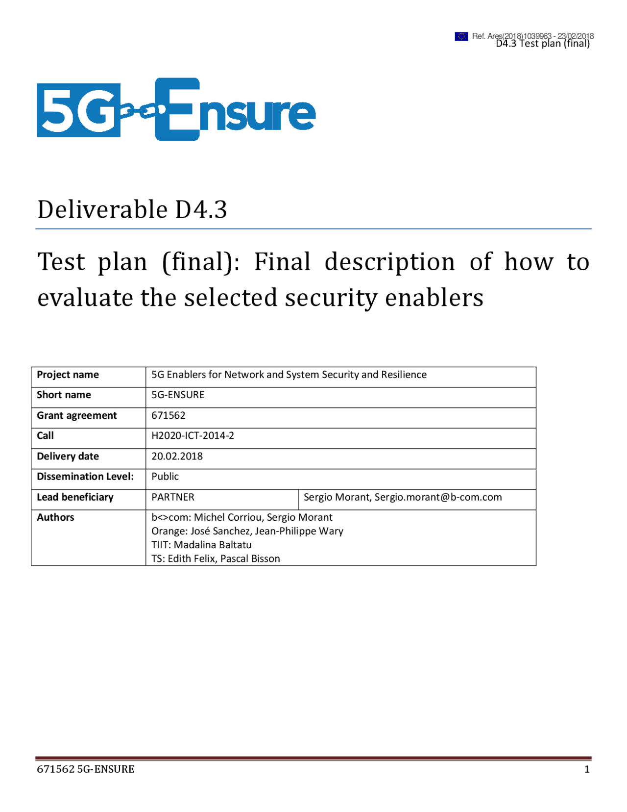 Network and System Security Test plan | Study Guides, Projects ...