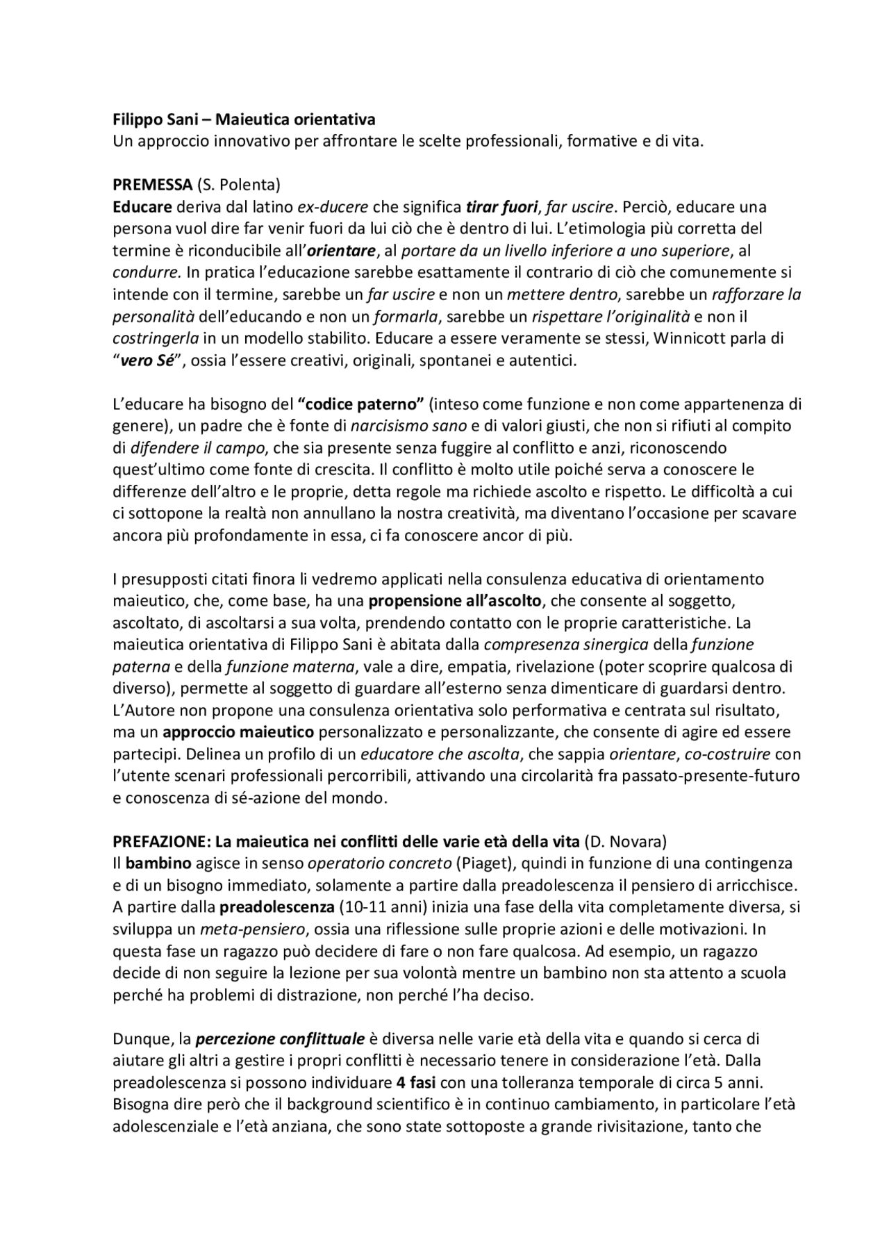 Riassunto 