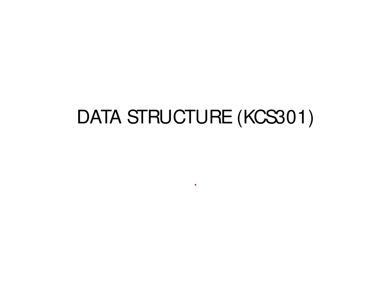 Data Structure unit1 part 1 of Computer science B.Tech | Study notes ...
