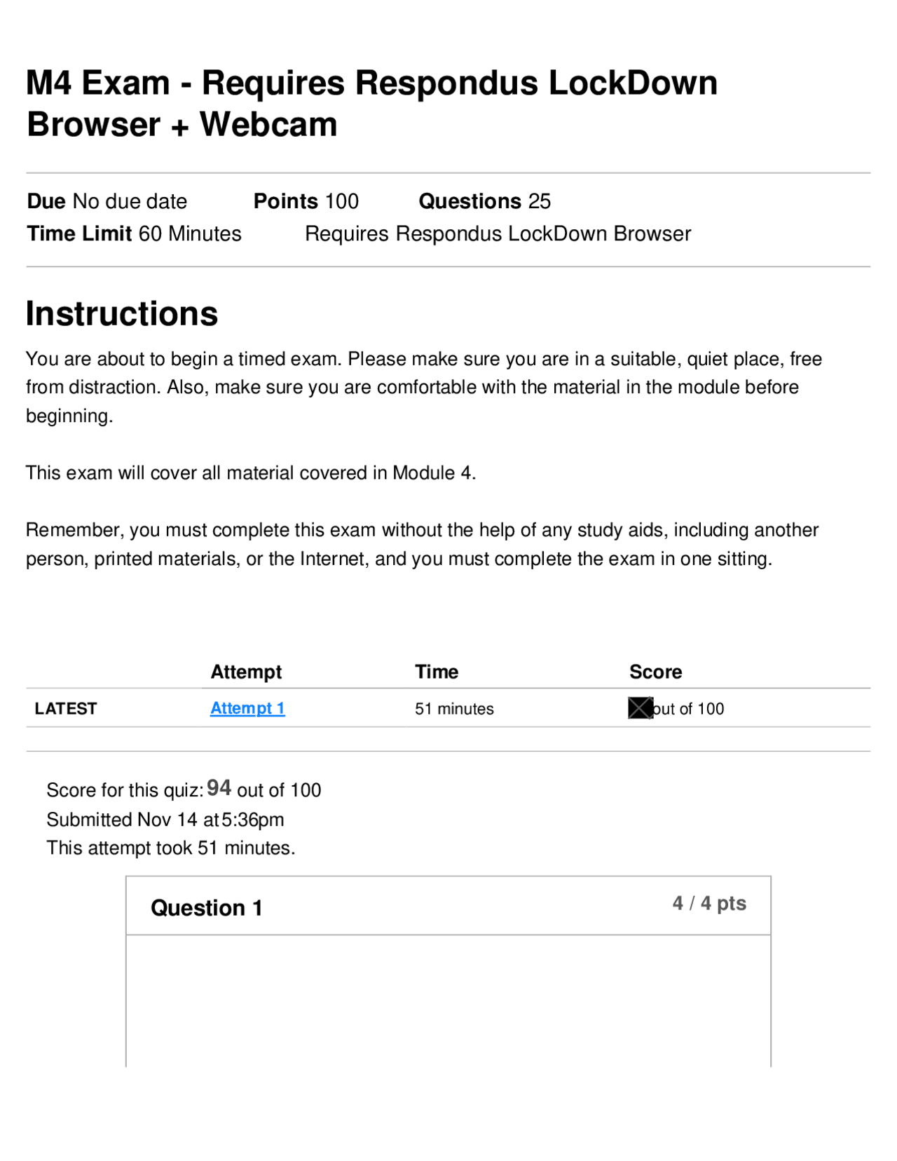 BIOD 121 Portage Learning M4 Exam Essentials in Nutrition-2021 | Exams ...