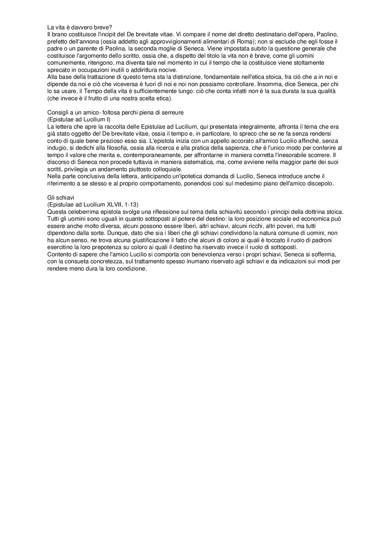 Testi latino con analisi Appunti di Latino Docsity