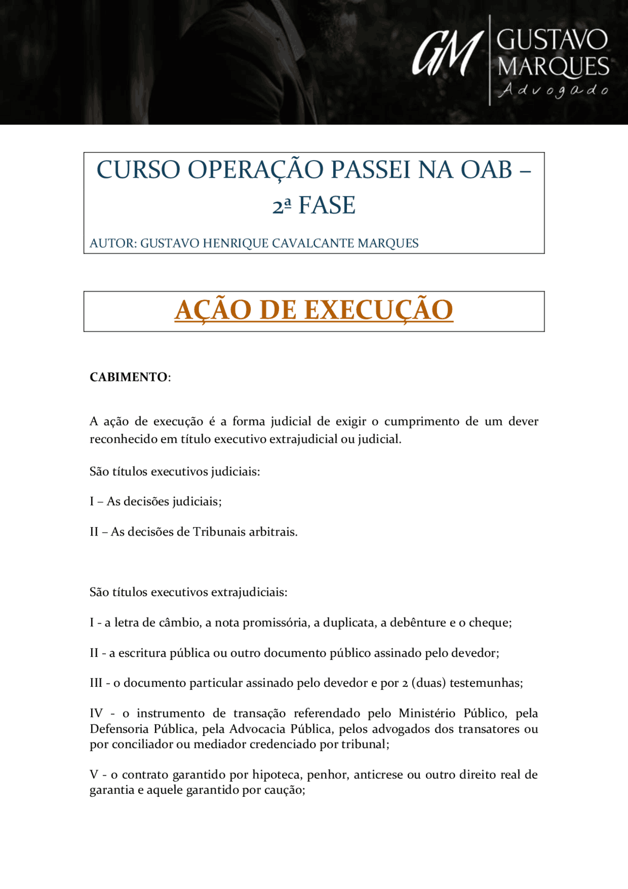Ação de execução - Cabimento, fundamentação e modelo | Resumos Direito ...