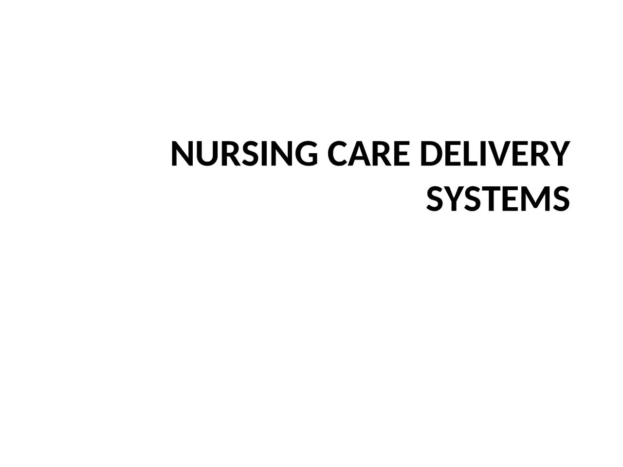Nursing Care Delivery Systems Exams Nursing Docsity nursing-care-delivery-systems-exams-nursing-docsity