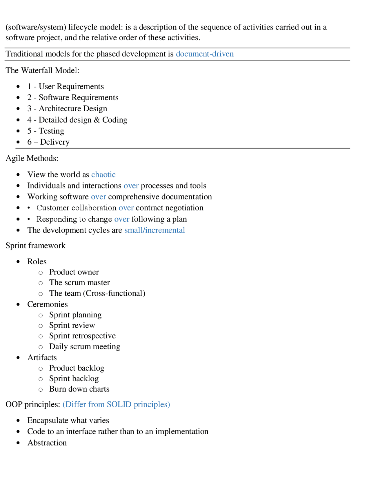 Software Engineering Design Architecture Study Notes Software Software engineering design architecture study notes software