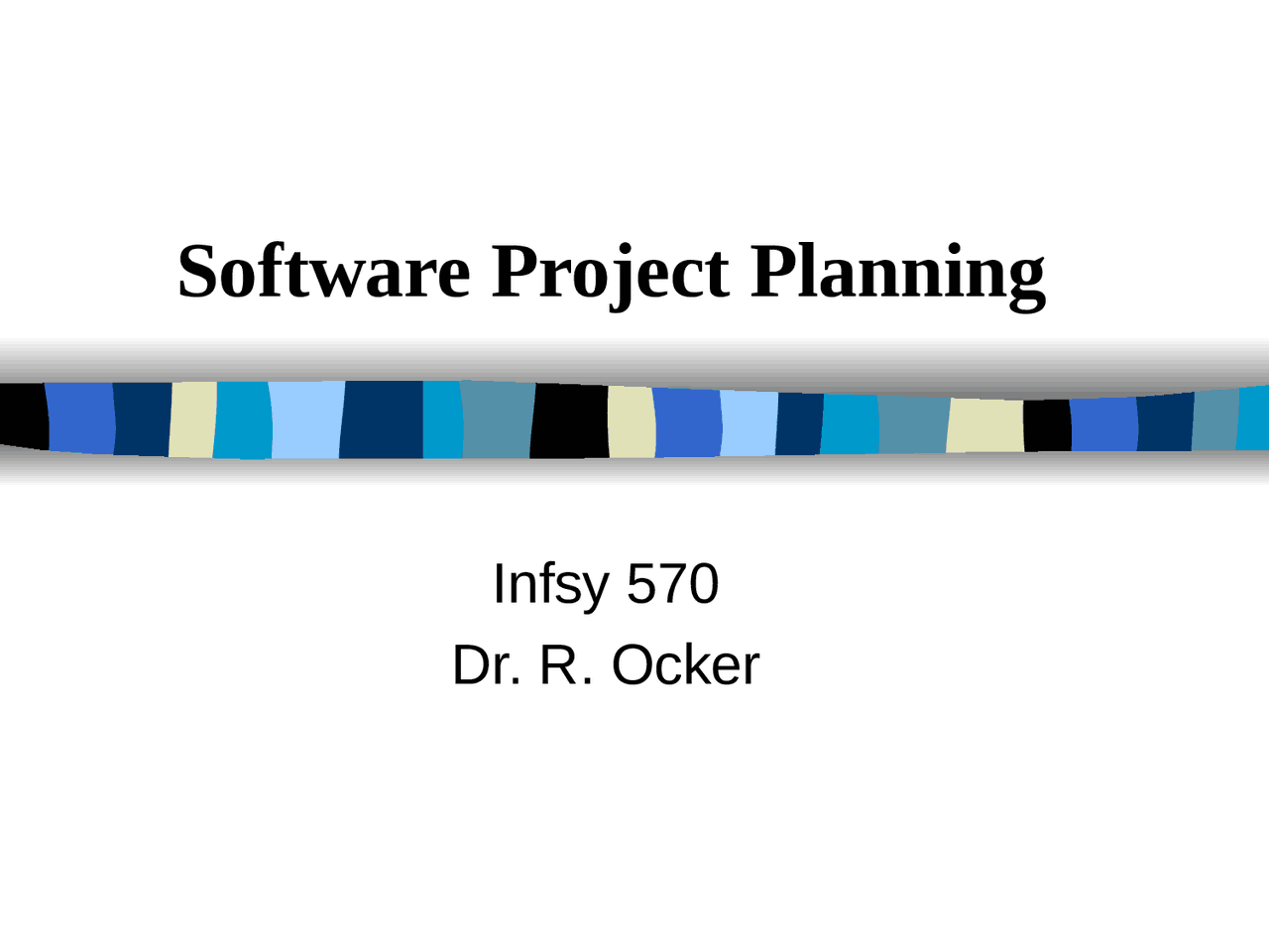 Software Project Planning | Study notes Computer Science | Docsity