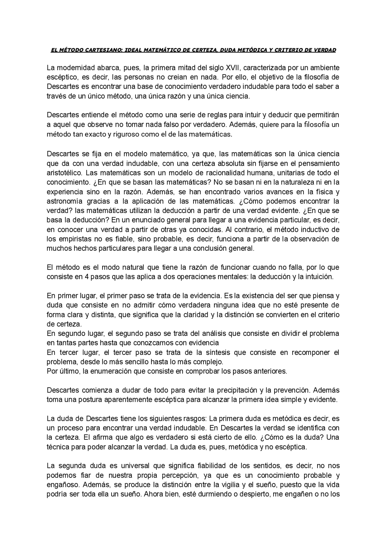 Descartes M todo Cartesiano Ex menes Selectividad De Historia De La descartes-m-todo-cartesiano-ex-menes-selectividad-de-historia-de-la