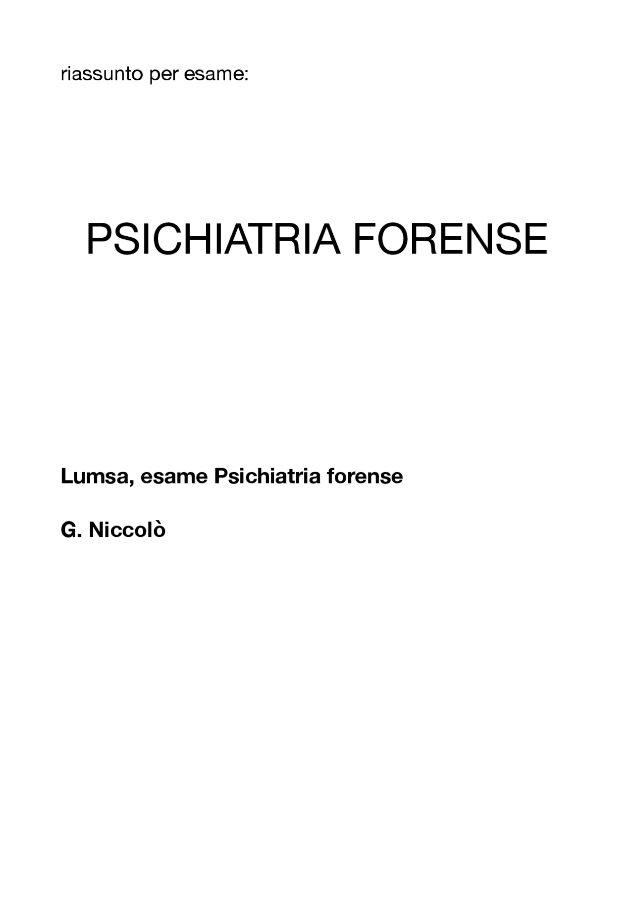 Riassunto Per Esame Psichiatria Forense Appunti Di Psicologia Forense Docsity riassunto-per-esame-psichiatria-forense-appunti-di-psicologia-forense-docsity