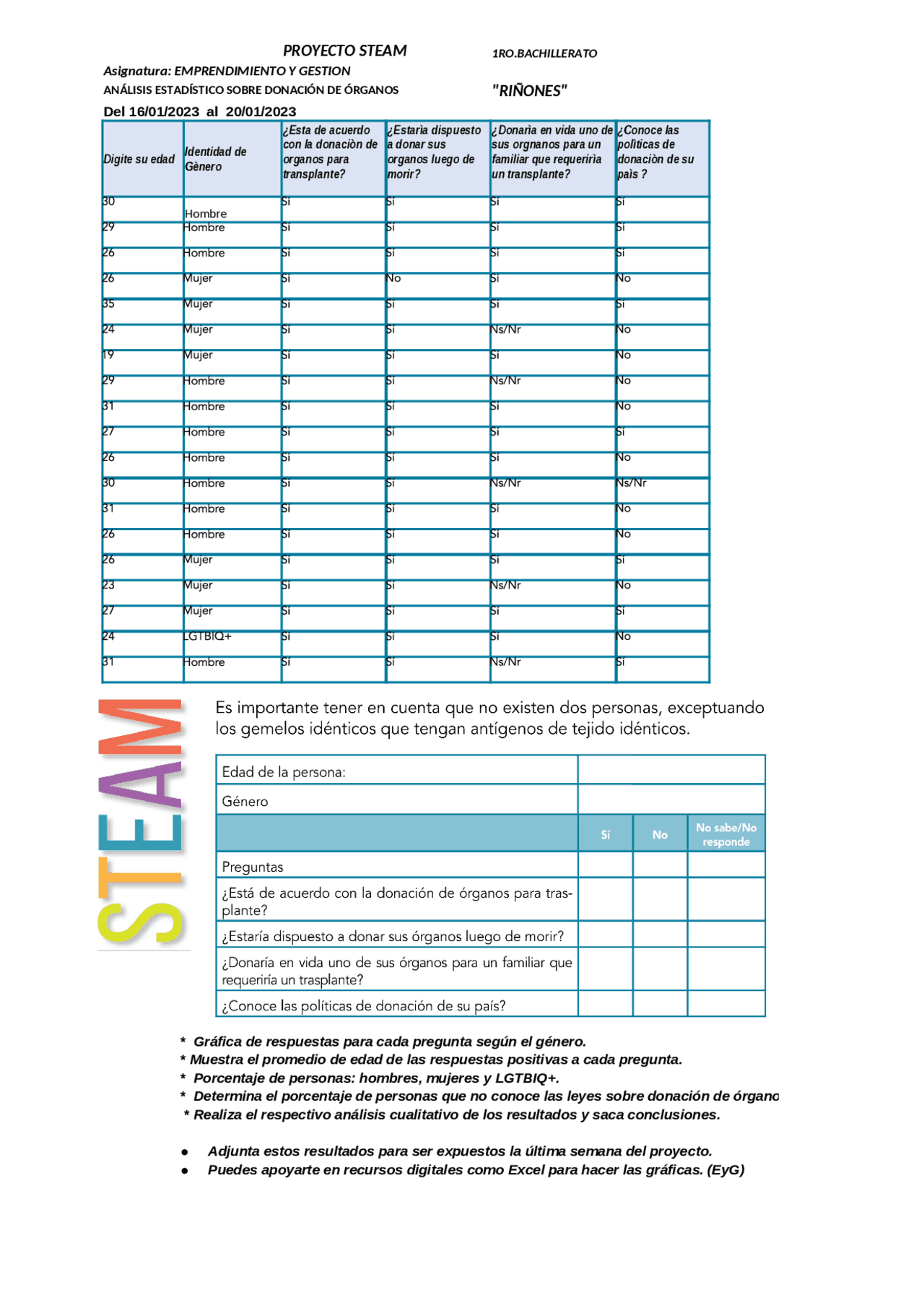 Documento para llenar | Ejercicios de Matemáticas | Docsity