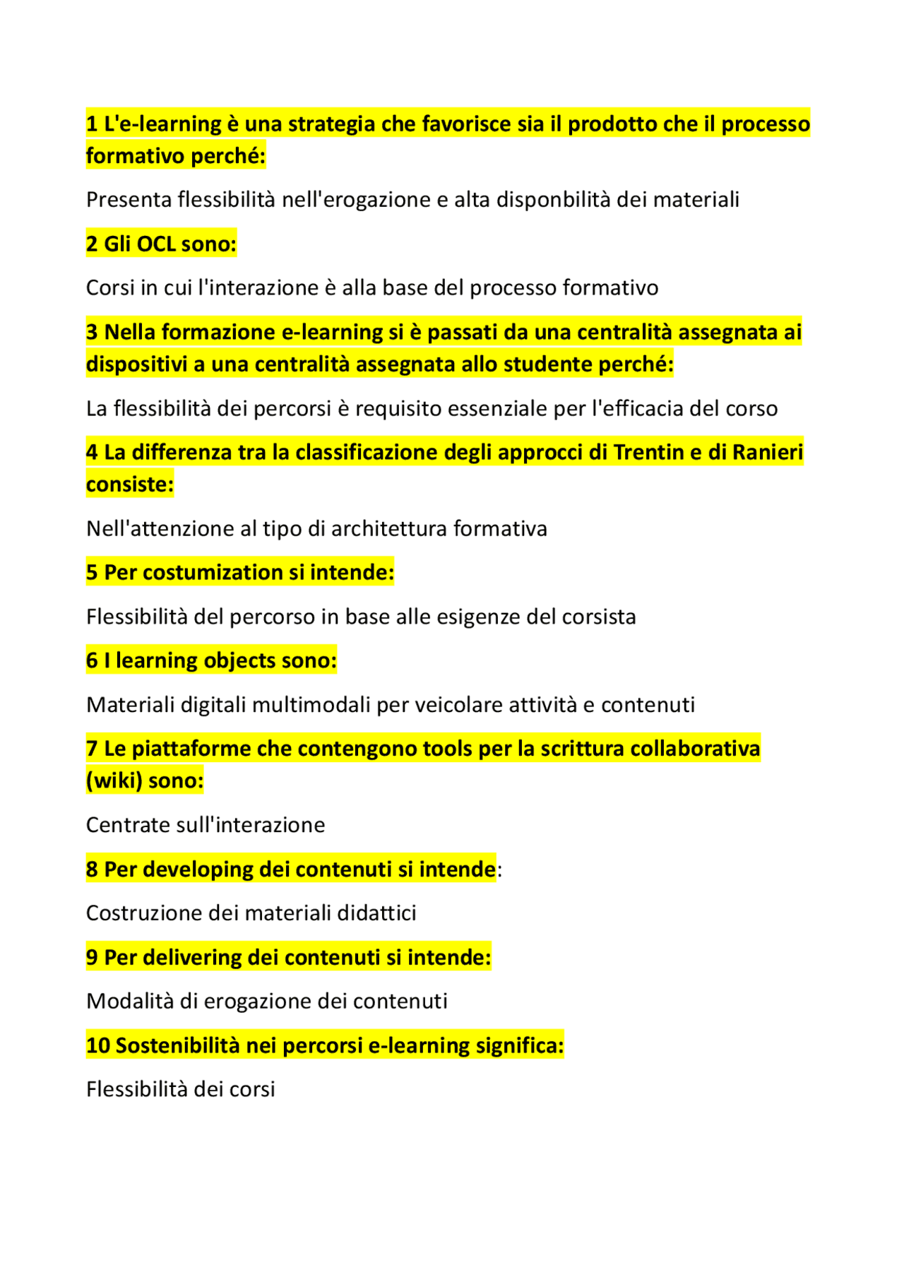 E-LEARNING L24 MERCATORUM | Prove d'esame di Machine learning | Docsity
