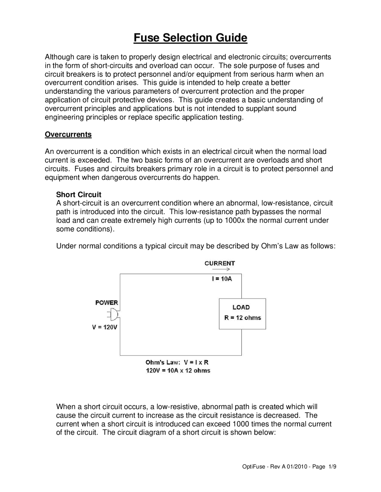 How Fuse Works Fuse description and how it works | Summaries Electrical Engineering ...