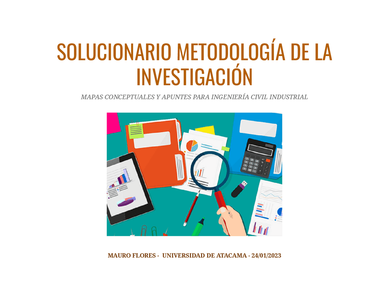 SOLUCIONARIO METODOLOGIA DE LA INVESTIGACION - CAP 1,2 Y 3 - MAPAS